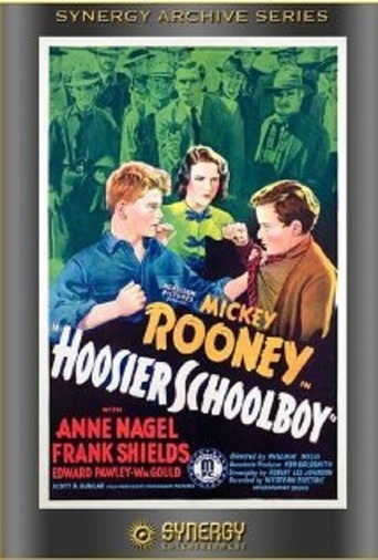 Poster for the movie "Hoosier Schoolboy"