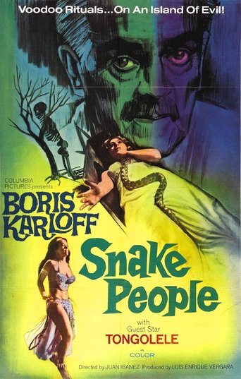 Poster for the movie "Isle of the Snake People"