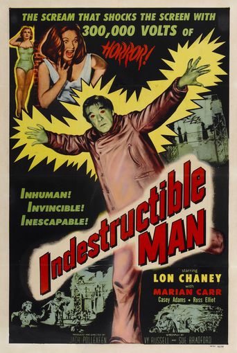 Poster for the movie "Indestructible Man"
