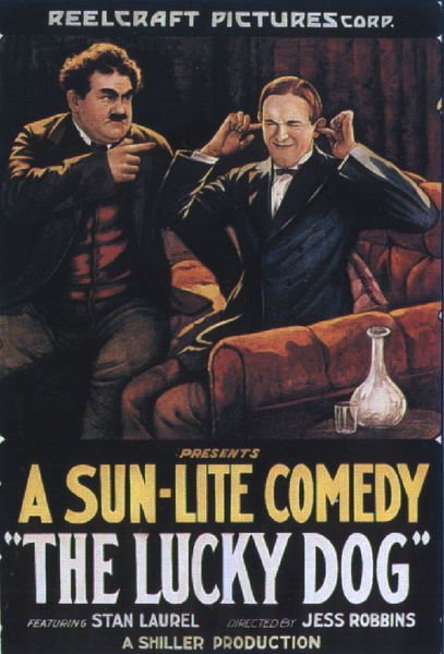 Poster for the movie "The Lucky Dog"