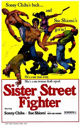 Poster for the movie "Sister Street Fighter"