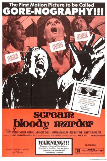 Poster for the movie "Scream Bloody Murder"
