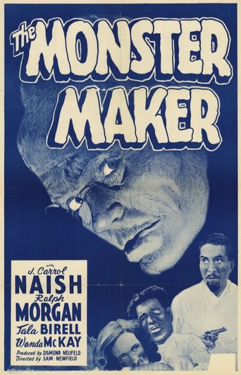 Poster for the movie "The Monster Maker"