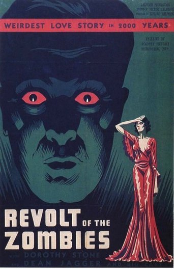 Poster for the movie "Revolt of the Zombies"