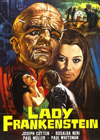 Poster for the movie "Lady Frankenstein"