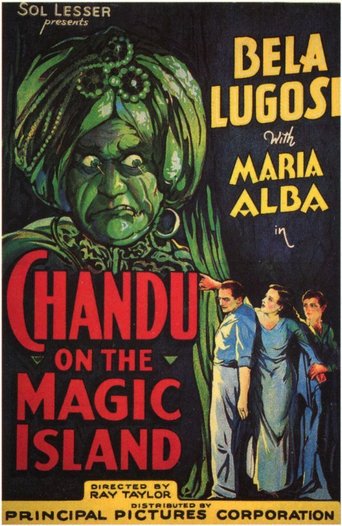 Poster for the movie "Chandu on the Magic Island"