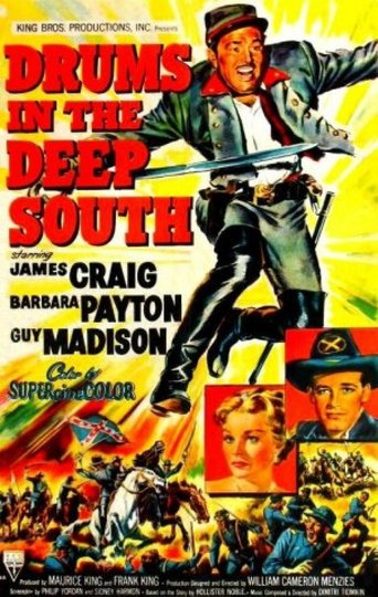 Poster for the movie "Drums in the Deep South"