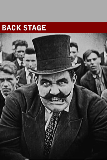 Poster for the movie "Back Stage"
