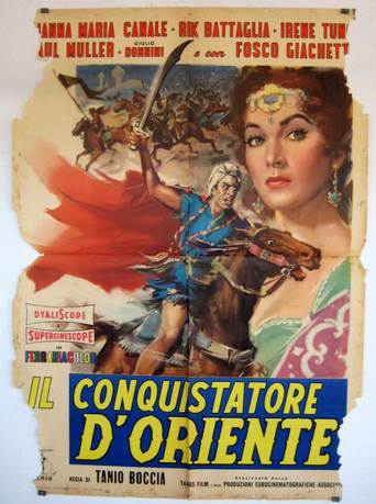 Poster for the movie "Conqueror of the Orient"