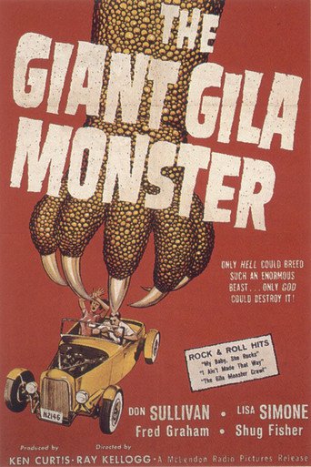 Poster for the movie "The Giant Gila Monster"