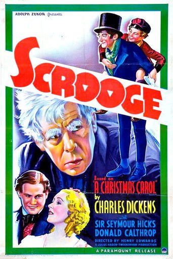 Poster for the movie "Scrooge"
