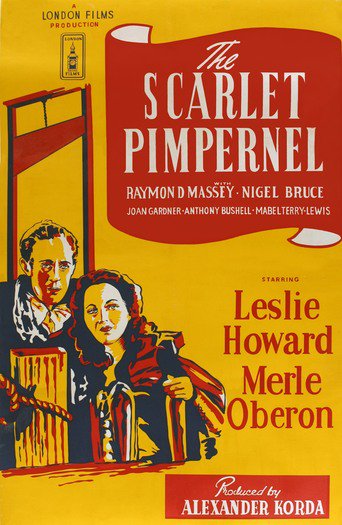 Poster for the movie "The Scarlet Pimpernel"