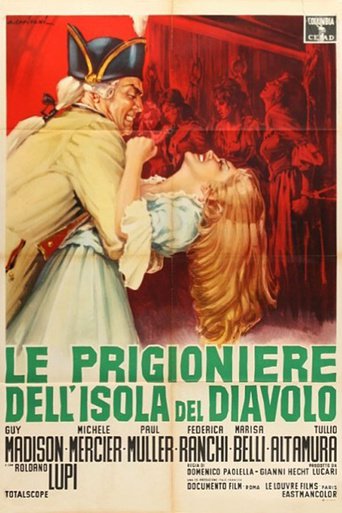 Poster for the movie "Women of Devil's Island"
