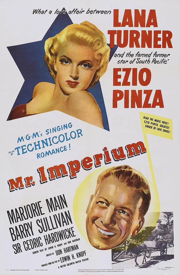 Poster for the movie "Mr. Imperium"