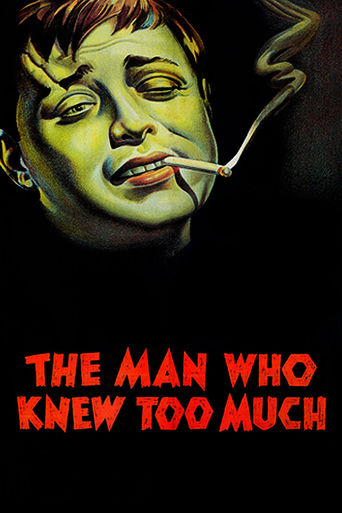 Poster for the movie "The Man Who Knew Too Much"