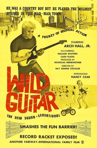 Poster for the movie "Wild Guitar"