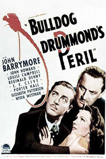 Poster for the movie "Bulldog Drummond's Peril"
