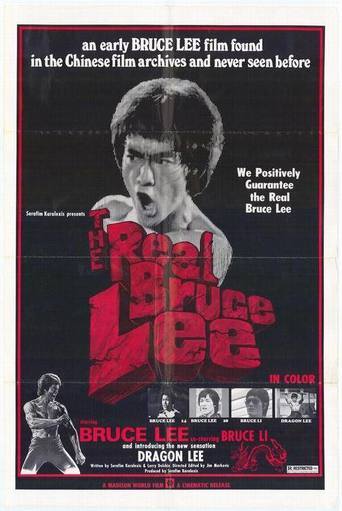 Poster for the movie "The Real Bruce Lee"