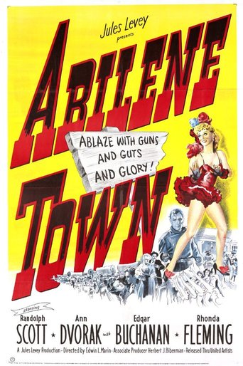 Poster for the movie "Abilene Town"