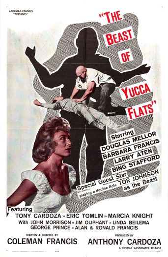 Poster for the movie "The Beast of Yucca Flats"