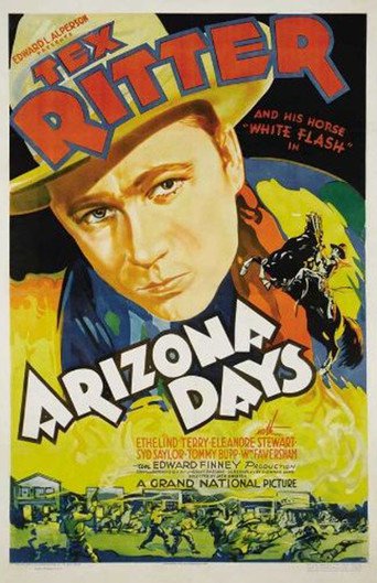 Poster for the movie "Arizona Days"