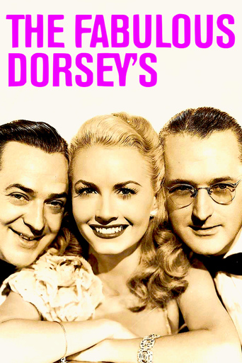 Poster for the movie "The Fabulous Dorseys"