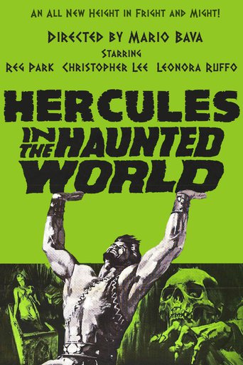 Poster for the movie "Hercules in the Haunted World"