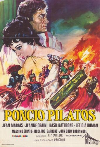 Poster for the movie "Ponzio Pilato"