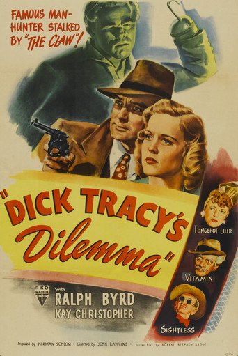 Poster for the movie "Dick Tracy's Dilemma"