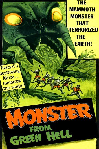 Poster for the movie "Monster from Green Hell"