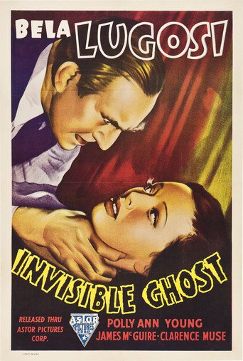 Poster for the movie "Invisible Ghost"