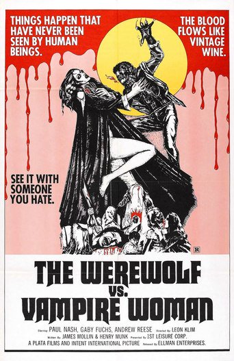 Poster for the movie "The Werewolf Versus the Vampire Woman"