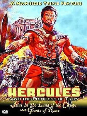 Poster for the movie "Hercules and the Princess of Troy"