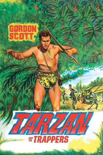 Poster for the movie "Tarzan and the Trappers"