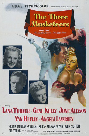 Poster for the movie "The Three Musketeers"