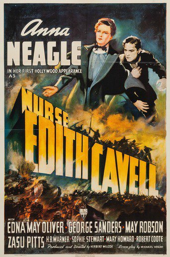 Poster for the movie "Nurse Edith Cavell"
