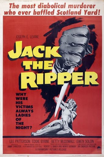 Poster for the movie "Jack the Ripper"