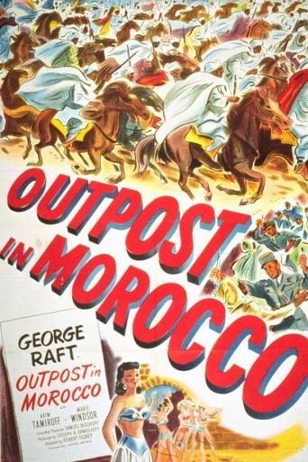 Poster for the movie "Outpost in Morocco"