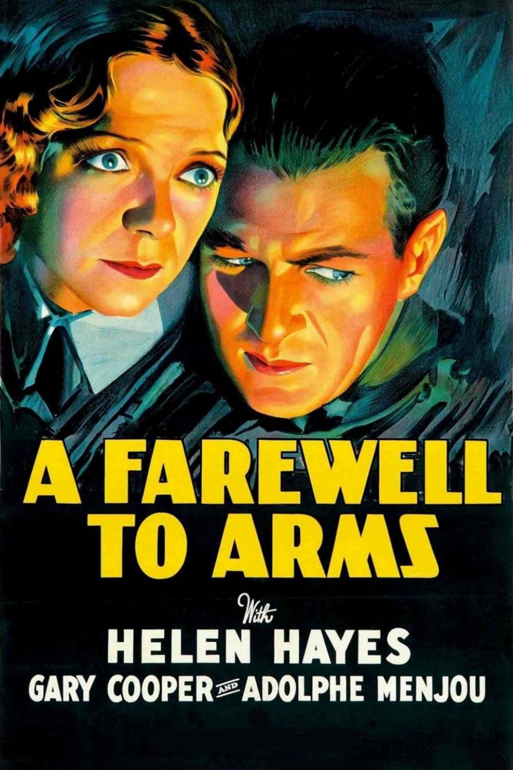 Poster for the movie "A Farewell to Arms"