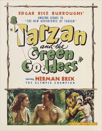 Poster for the movie "Tarzan and the Green Goddess"