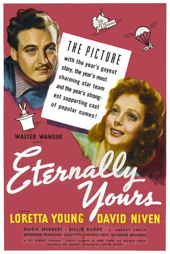 Poster for the movie "Eternally Yours"