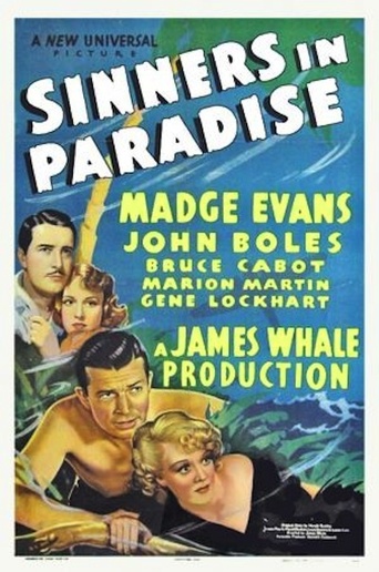 Poster for the movie "Sinners in Paradise"