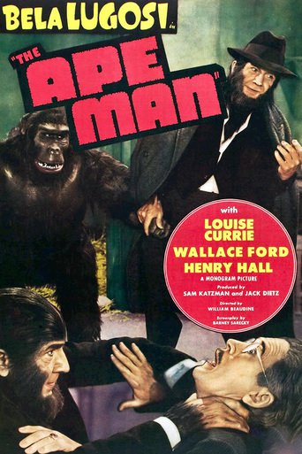 Poster for the movie "The Ape Man"