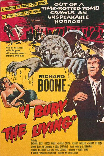 Poster for the movie "I Bury the Living"