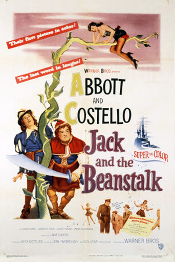 Poster for the movie "Jack and the Beanstalk"