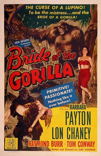 Poster for the movie "Bride of the Gorilla"
