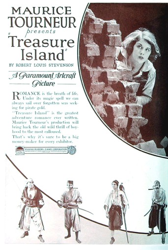 Poster for the movie "Treasure Island"