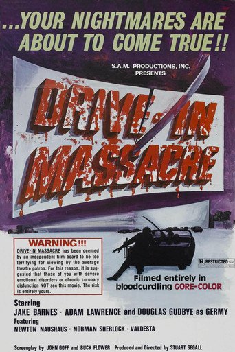 Poster for the movie "Drive-In Massacre"