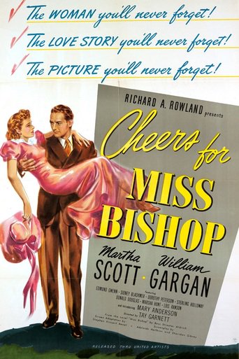 Poster for the movie "Cheers For Miss Bishop"