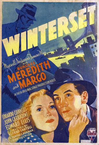 Poster for the movie "Winterset"